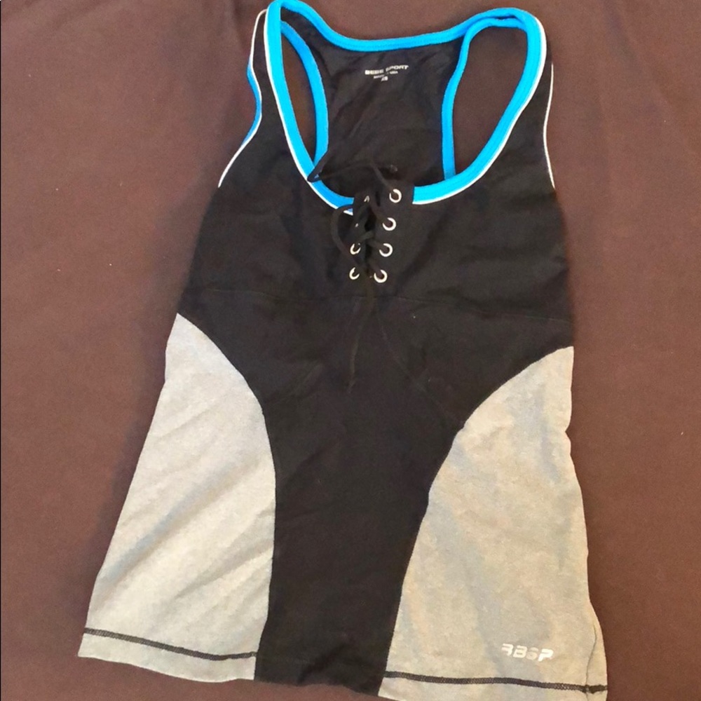 Bebe sport racerback workout top